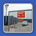 Secure Blue Storage Containers